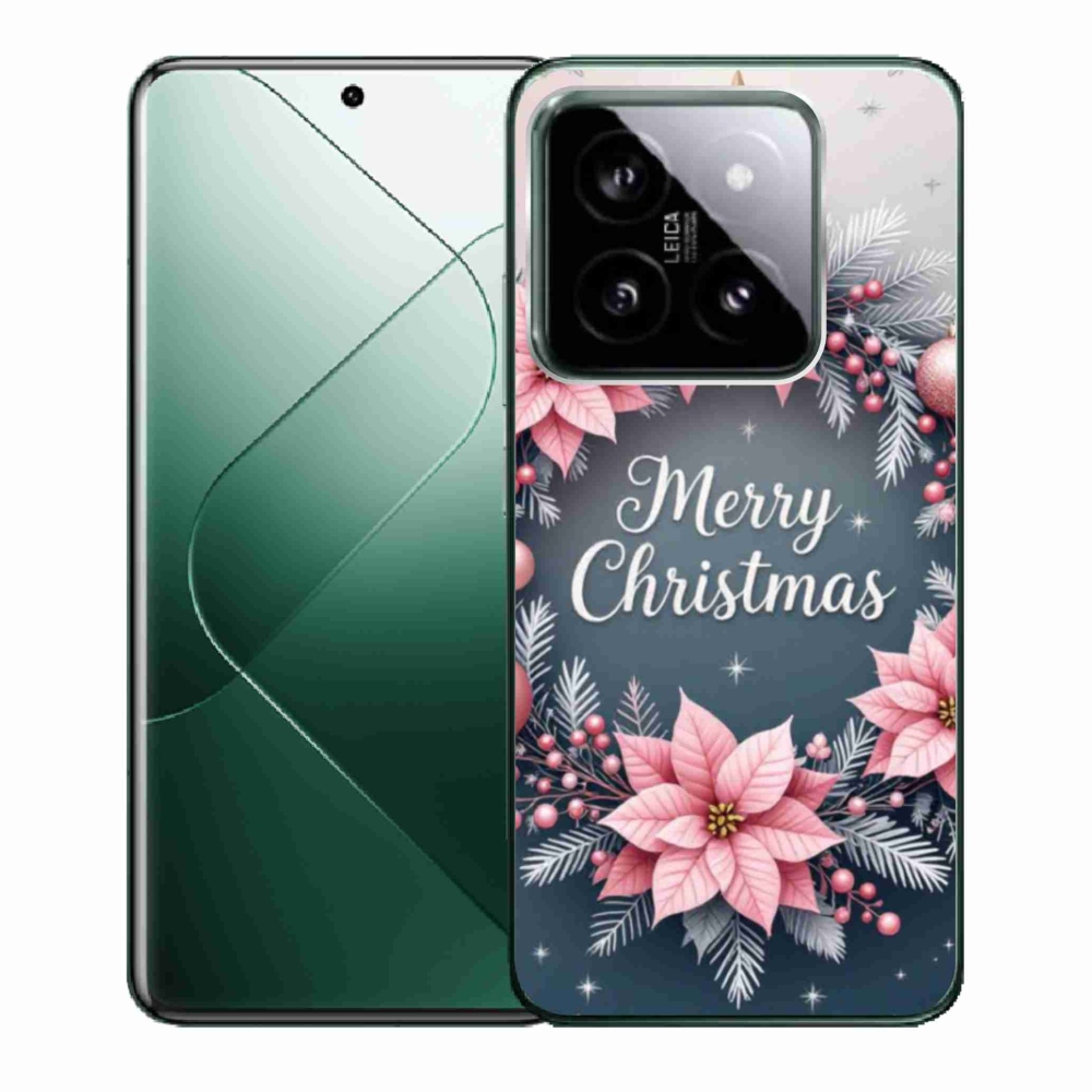 Gélový kryt mmCase na Xiaomi 14 - merry christmas