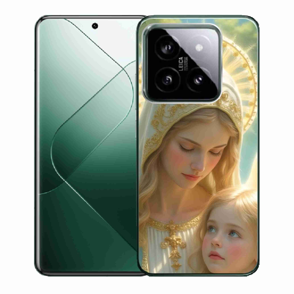 Gélový kryt mmCase na Xiaomi 14 - náboženský motív 2