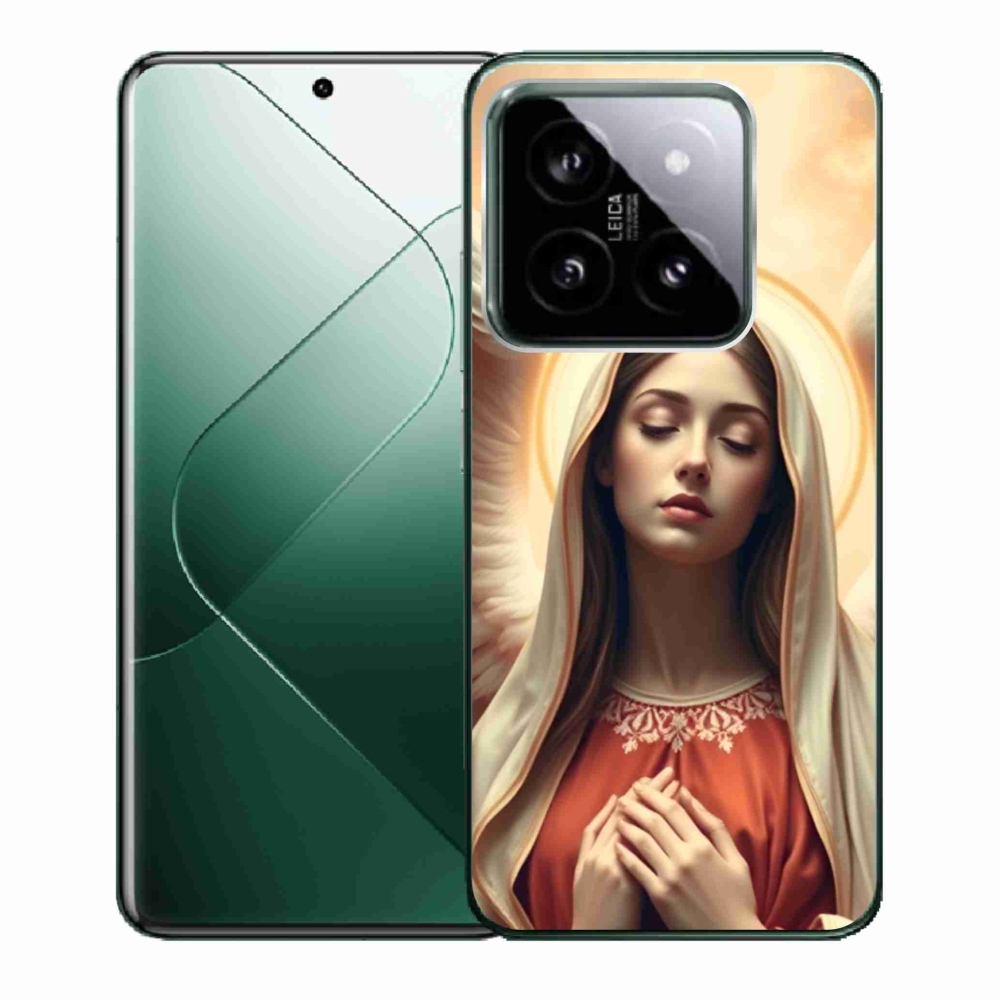 Gélový kryt mmCase na Xiaomi 14 - náboženský motív