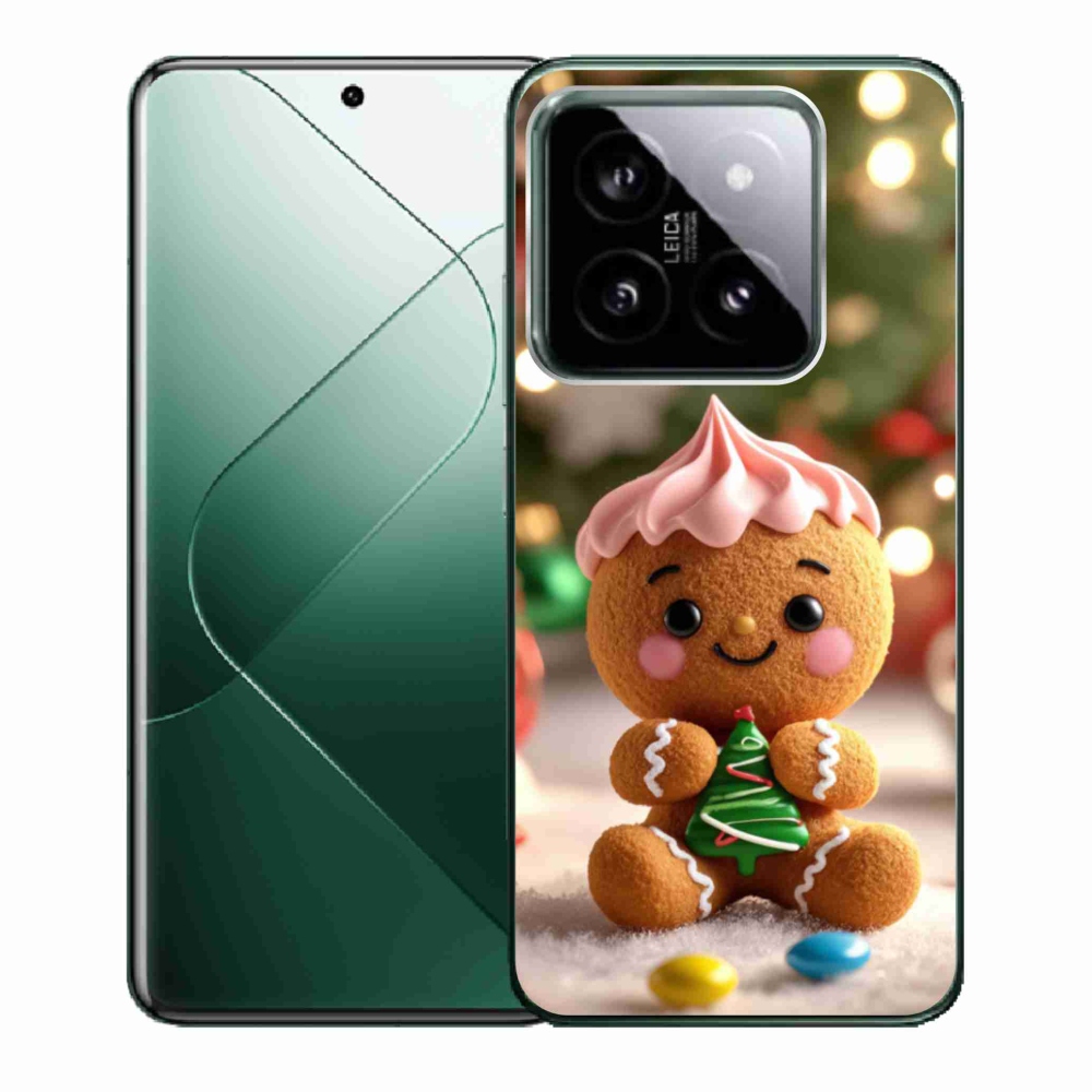 Gélový kryt mmCase na Xiaomi 14 - perníček