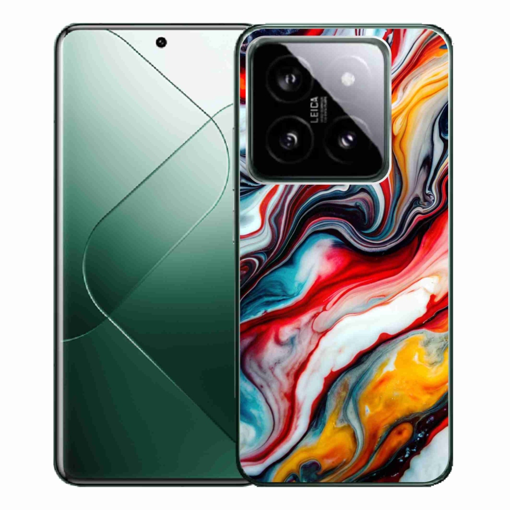 Gélový kryt mmCase na Xiaomi 14 Pro - abstraktný motív 35