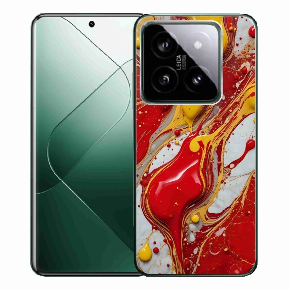 Gélový kryt mmCase na Xiaomi 14 Pro - abstraktný motív 42