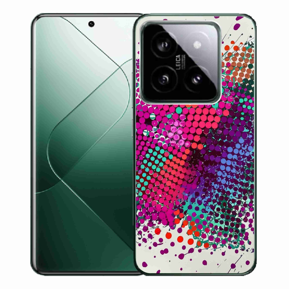 Gélový kryt mmCase na Xiaomi 14 Pro - abstraktný motív 65
