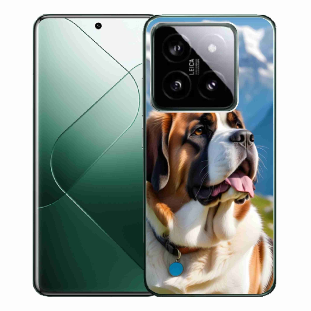 Gélový kryt mmCase na Xiaomi 14 Pro - bernardín