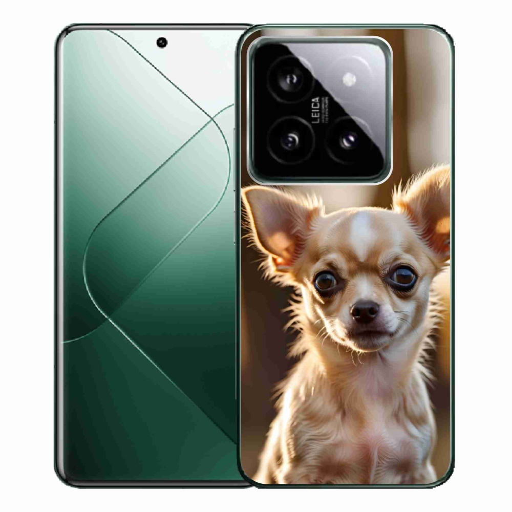 Gélový kryt mmCase na Xiaomi 14 Pro - čivava 6