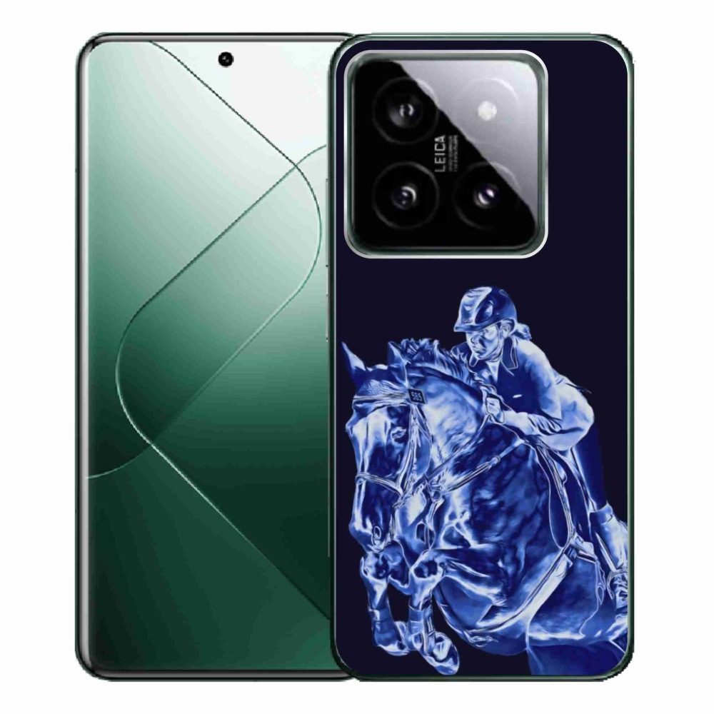 Gélový kryt mmCase na Xiaomi 14 Pro - dostihový kôň