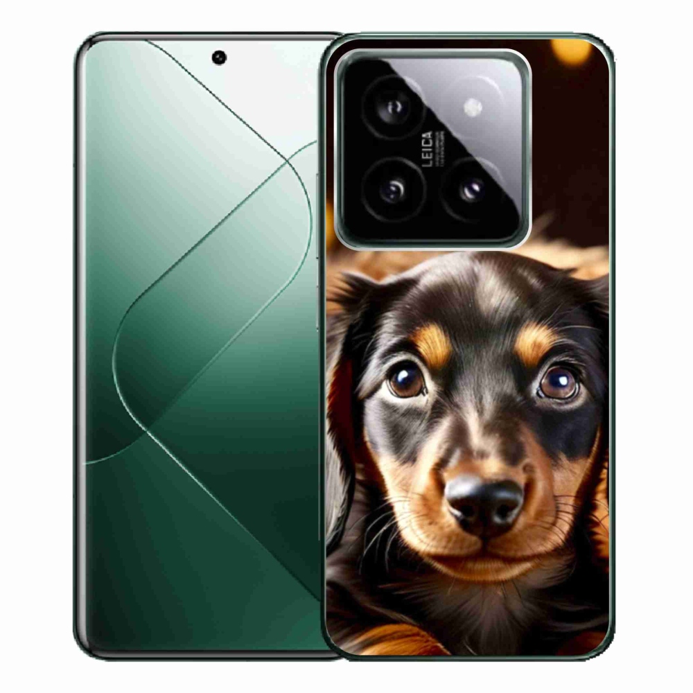 Gélový kryt mmCase na Xiaomi 14 Pro - jazvečík