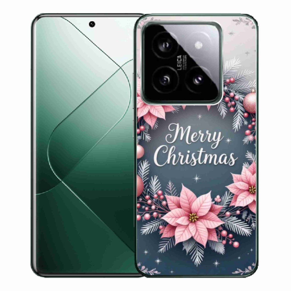 Gélový kryt mmCase na Xiaomi 14 Pro - merry christmas