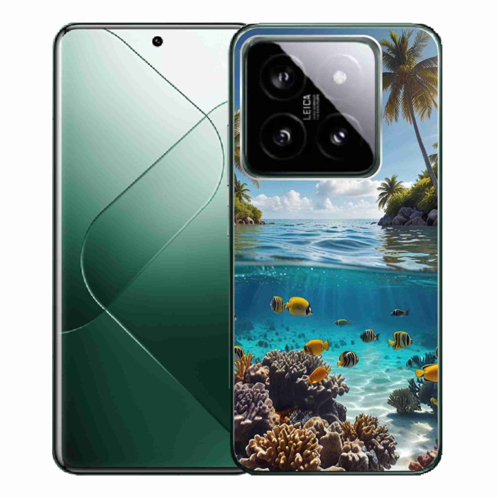 Gélový kryt mmCase na Xiaomi 14 Pro - morský svet 4