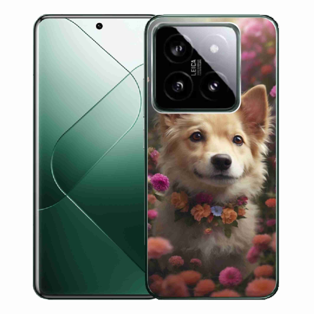 Gélový kryt mmCase na Xiaomi 14 Pro - nemecký špic