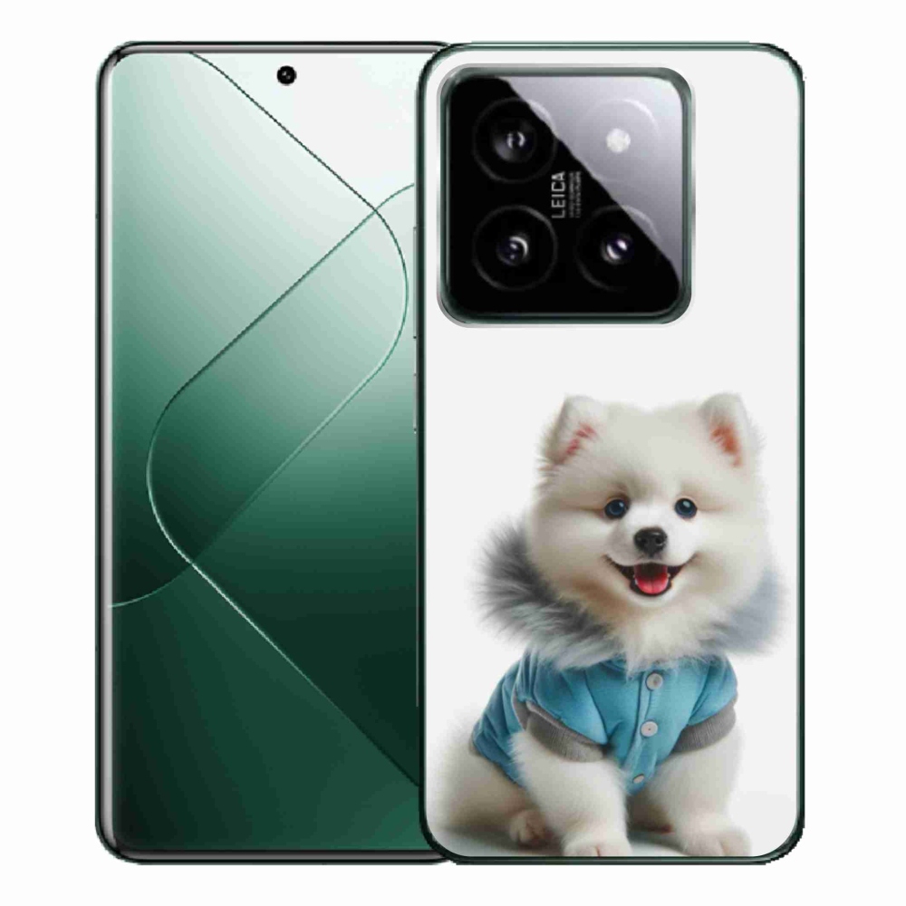 Gélový kryt mmCase na Xiaomi 14 Pro - pomeranian