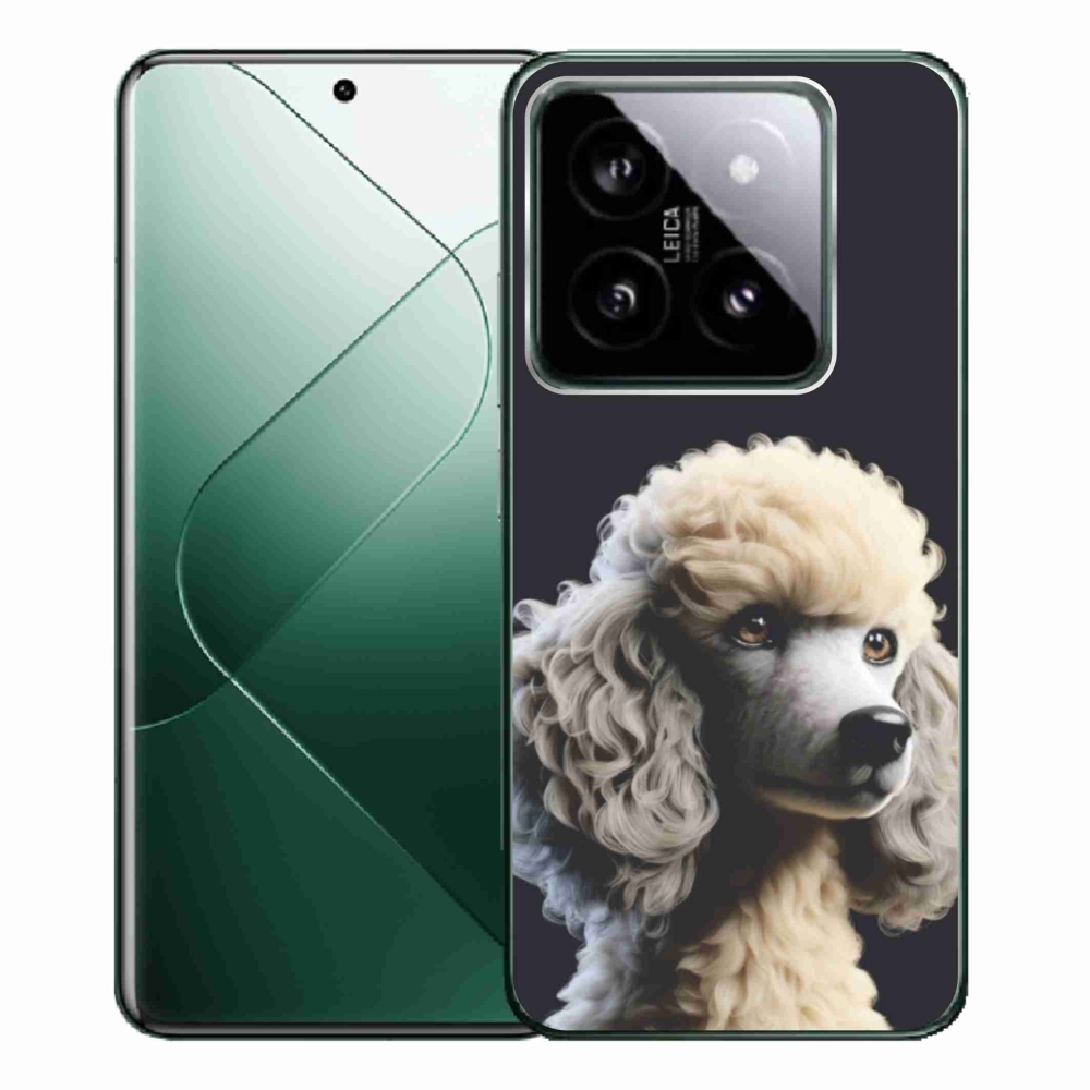 Gélový kryt mmCase na Xiaomi 14 Pro - pudel