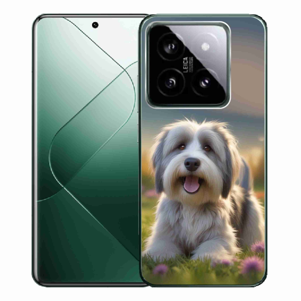 Gélový kryt mmCase na Xiaomi 14 Pro - roztomilý havanský psík