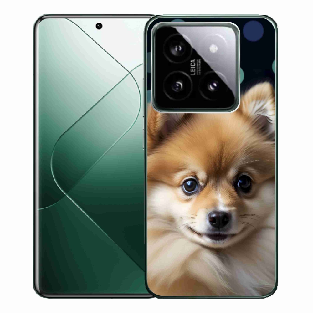 Gélový kryt mmCase na Xiaomi 14 Pro - roztomilý pomeranian