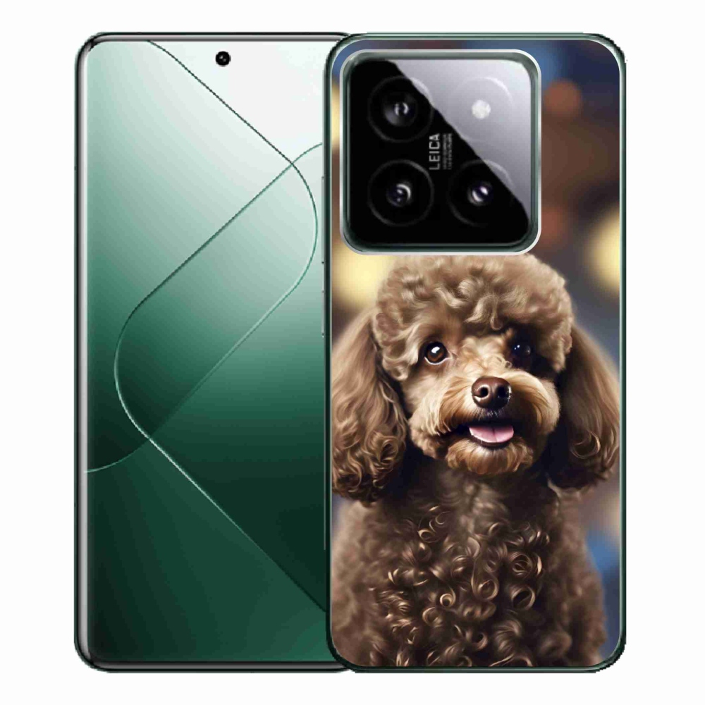 Gélový kryt mmCase na Xiaomi 14 Pro - roztomilý pudel