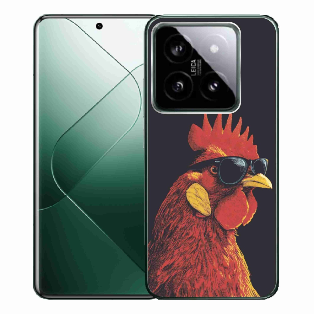 Gélový kryt mmCase na Xiaomi 14 Pro - štýlový kohút