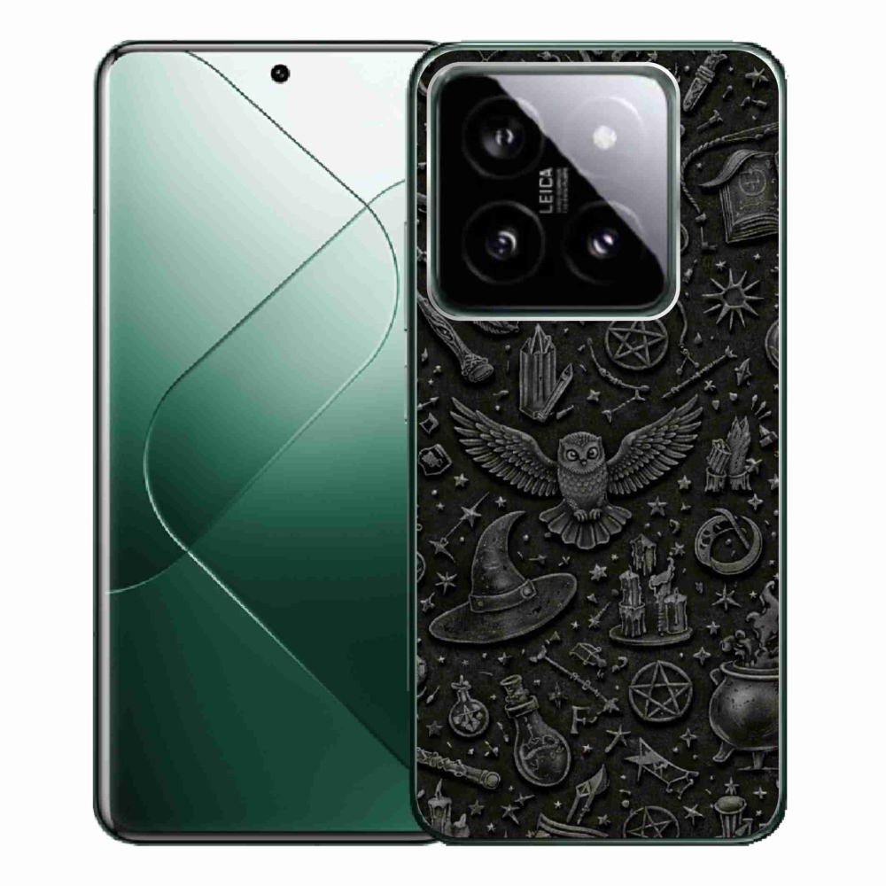 Gélový kryt mmCase na Xiaomi 14 Pro - tmavý magický svet