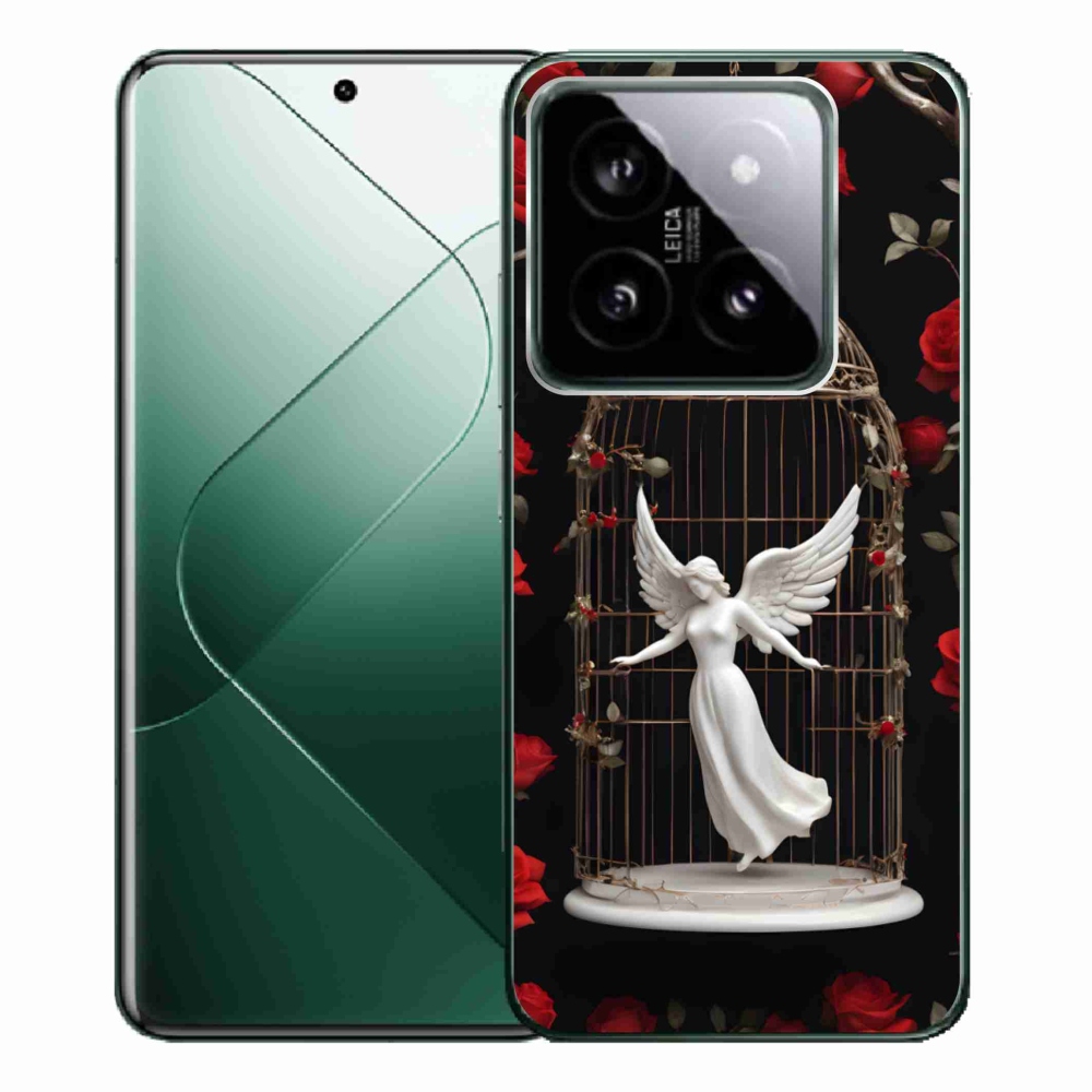 Gélový kryt mmCase na Xiaomi 14 Pro - uväznený anjel