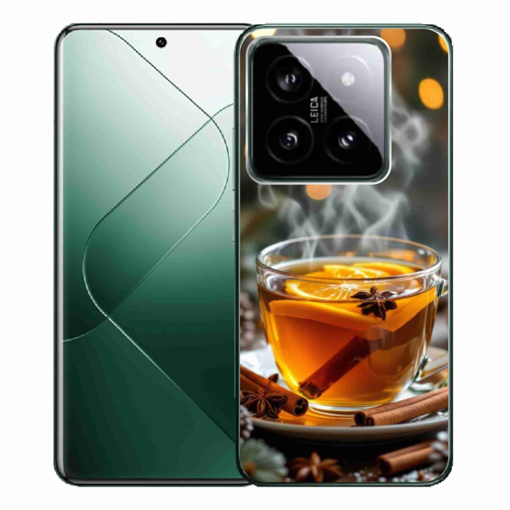 Gélový kryt mmCase na Xiaomi 14 Pro - vianočný punč