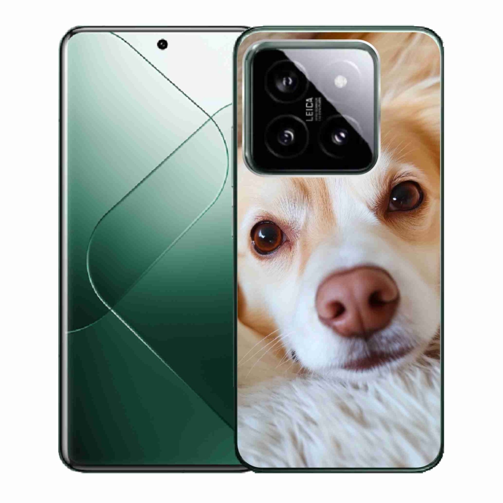 Gélový kryt mmCase na Xiaomi 14 - Roztomilá čivava