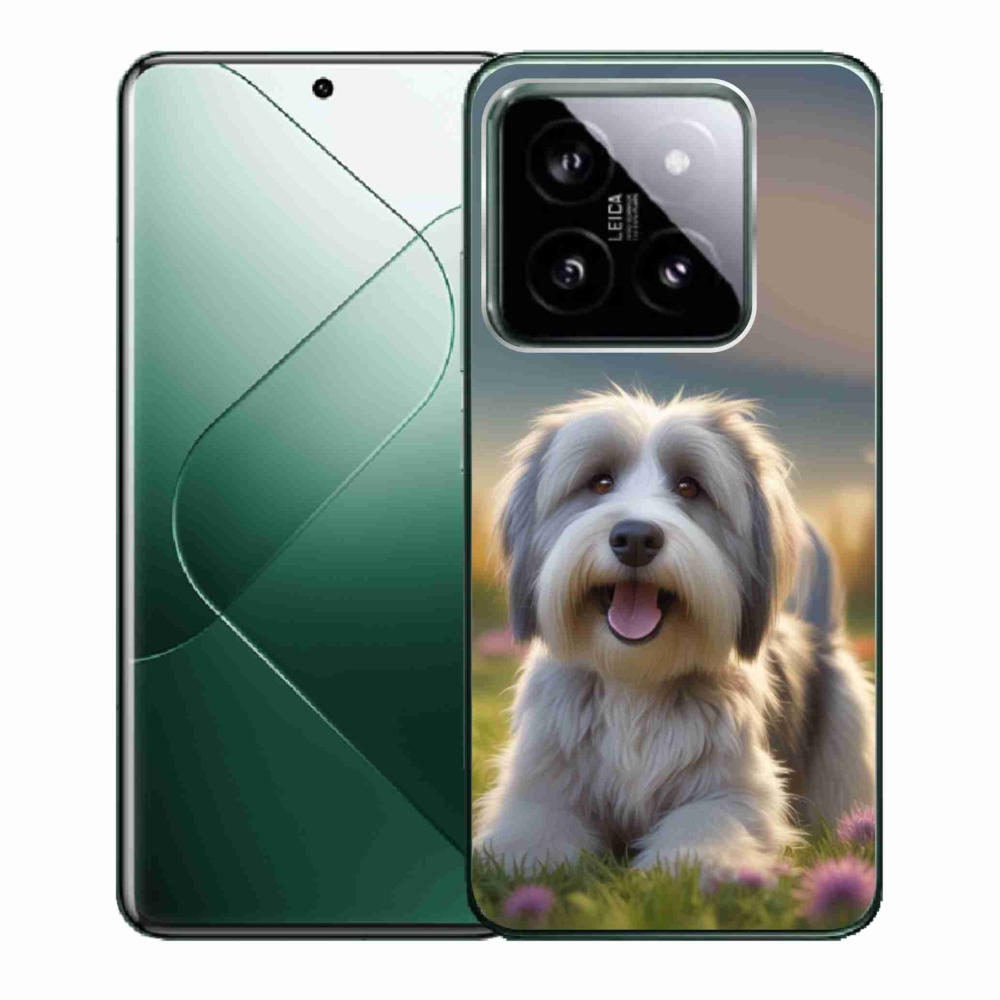 Gélový kryt mmCase na Xiaomi 14 - roztomilý havanský psík