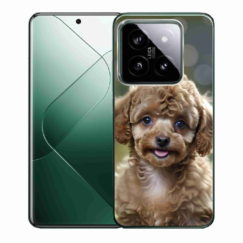 Gélový kryt mmCase na Xiaomi 14 - roztomilý pudel