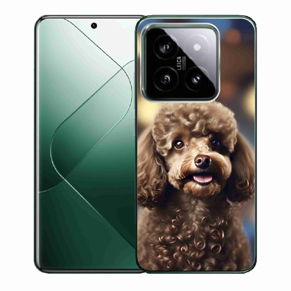 Gélový kryt mmCase na Xiaomi 14 - roztomilý pudel