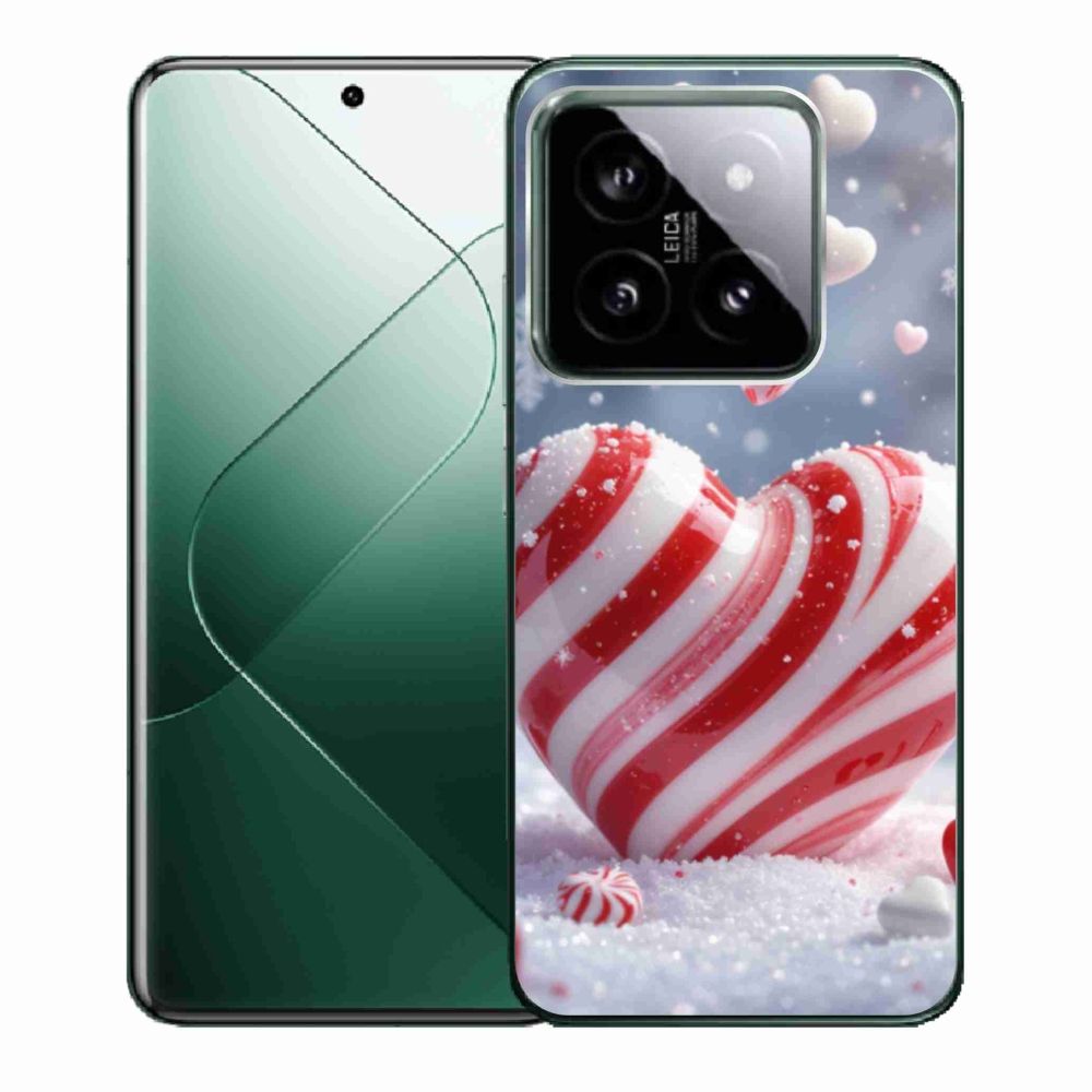 Gélový kryt mmCase na Xiaomi 14 - sladké srdce