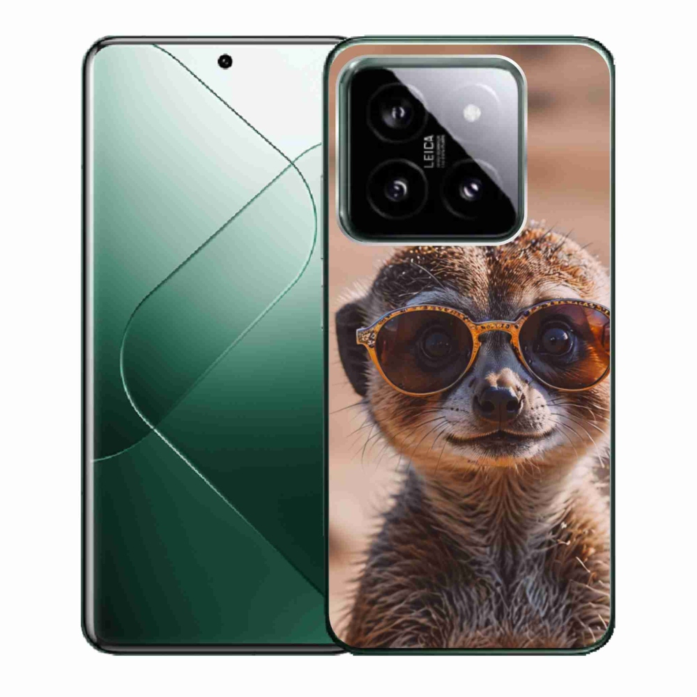 Gélový kryt mmCase na Xiaomi 14 - štýlová surikata