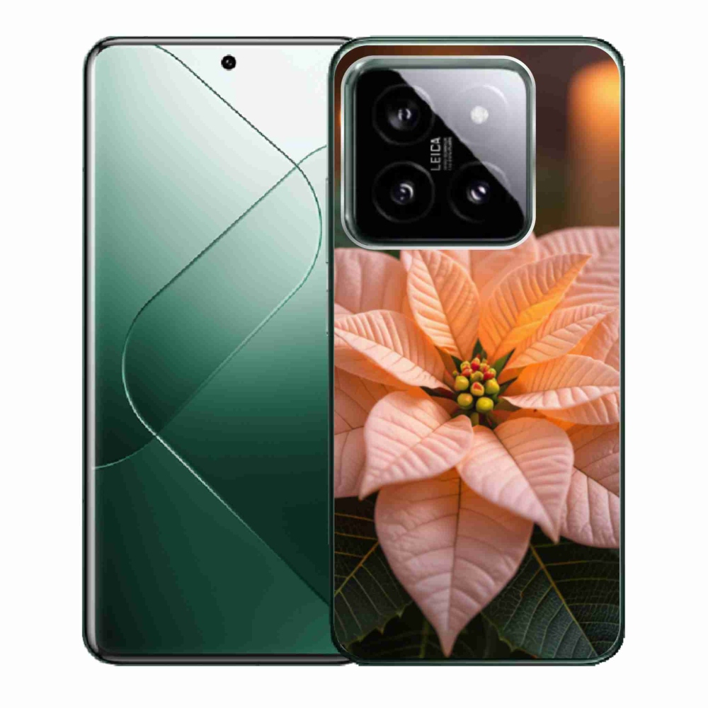 Gélový kryt mmCase na Xiaomi 14 - vianočná hviezda