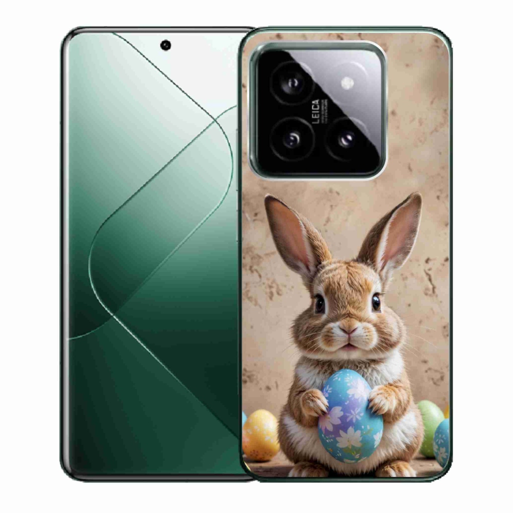 Gélový kryt mmCase na Xiaomi 14 - veľkonočný zajačik