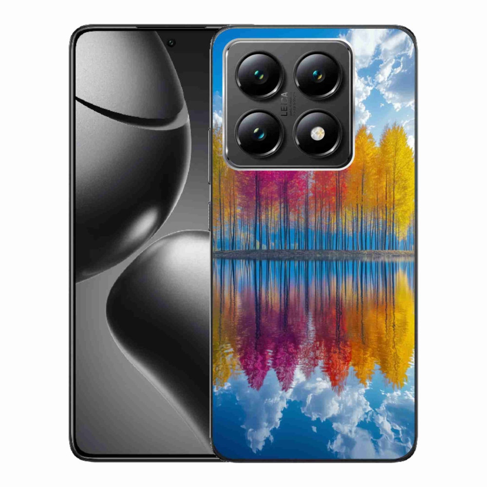 Gélový kryt mmCase na Xiaomi 14T - farebné stromy