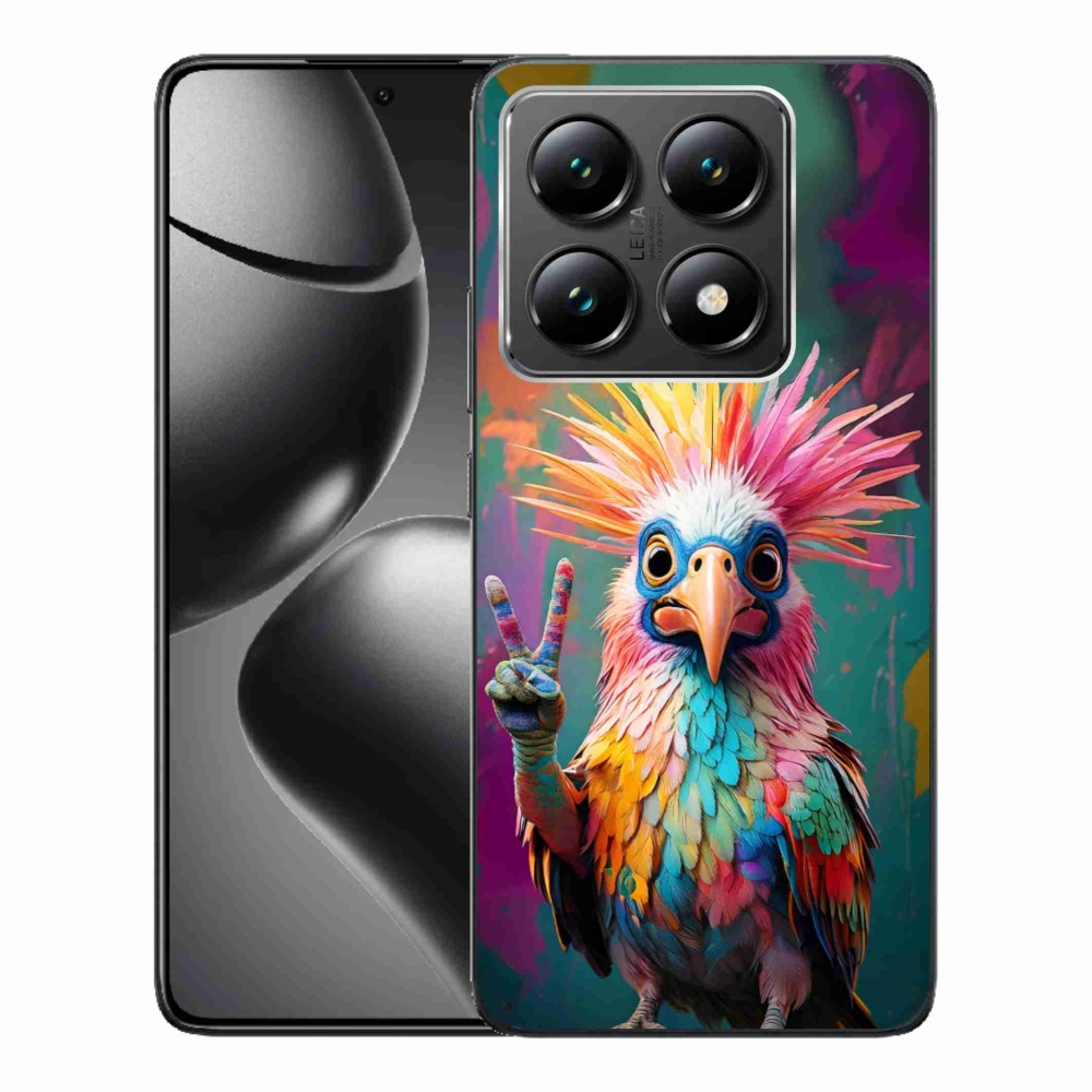 Gélový kryt mmCase na Xiaomi 14T - farebný rebel