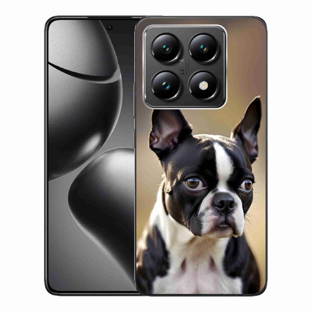 Gélový kryt mmCase na Xiaomi 14T - bostonský teriér