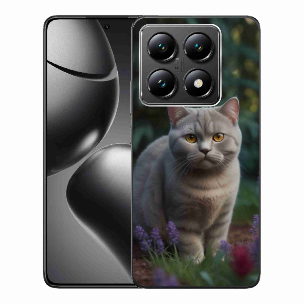 Gélový kryt mmCase na Xiaomi 14T - britská mačka