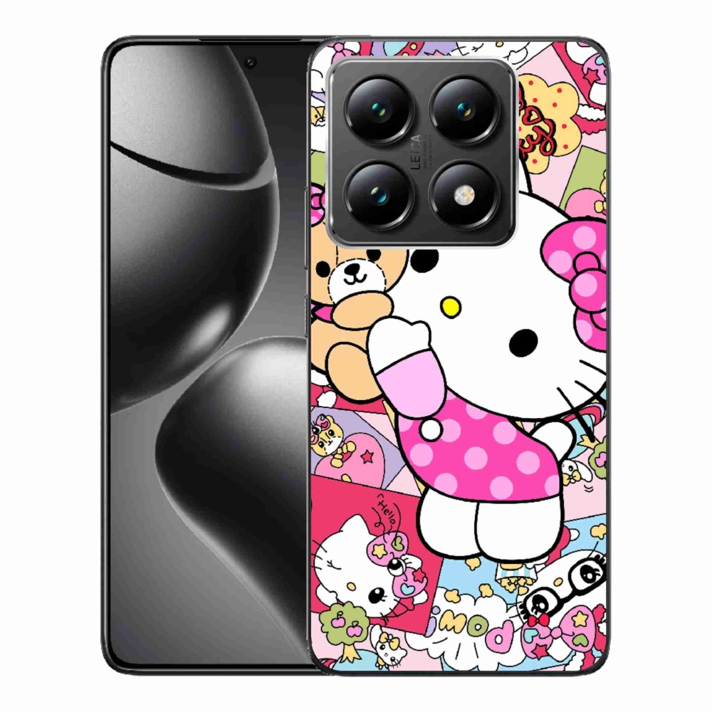 Gélový kryt mmCase na Xiaomi 14T - cute kitty