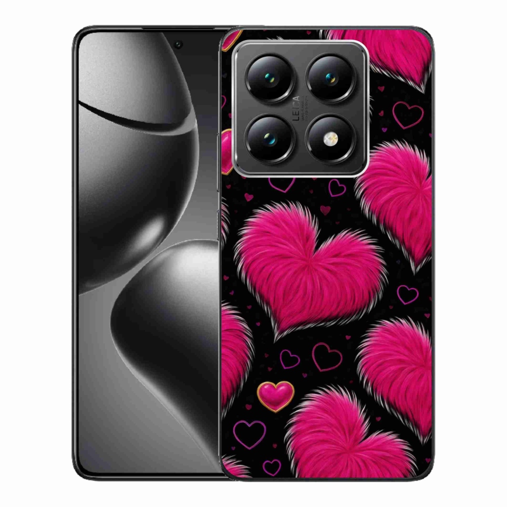 Gélový kryt mmCase na Xiaomi 14T - hebké srdce
