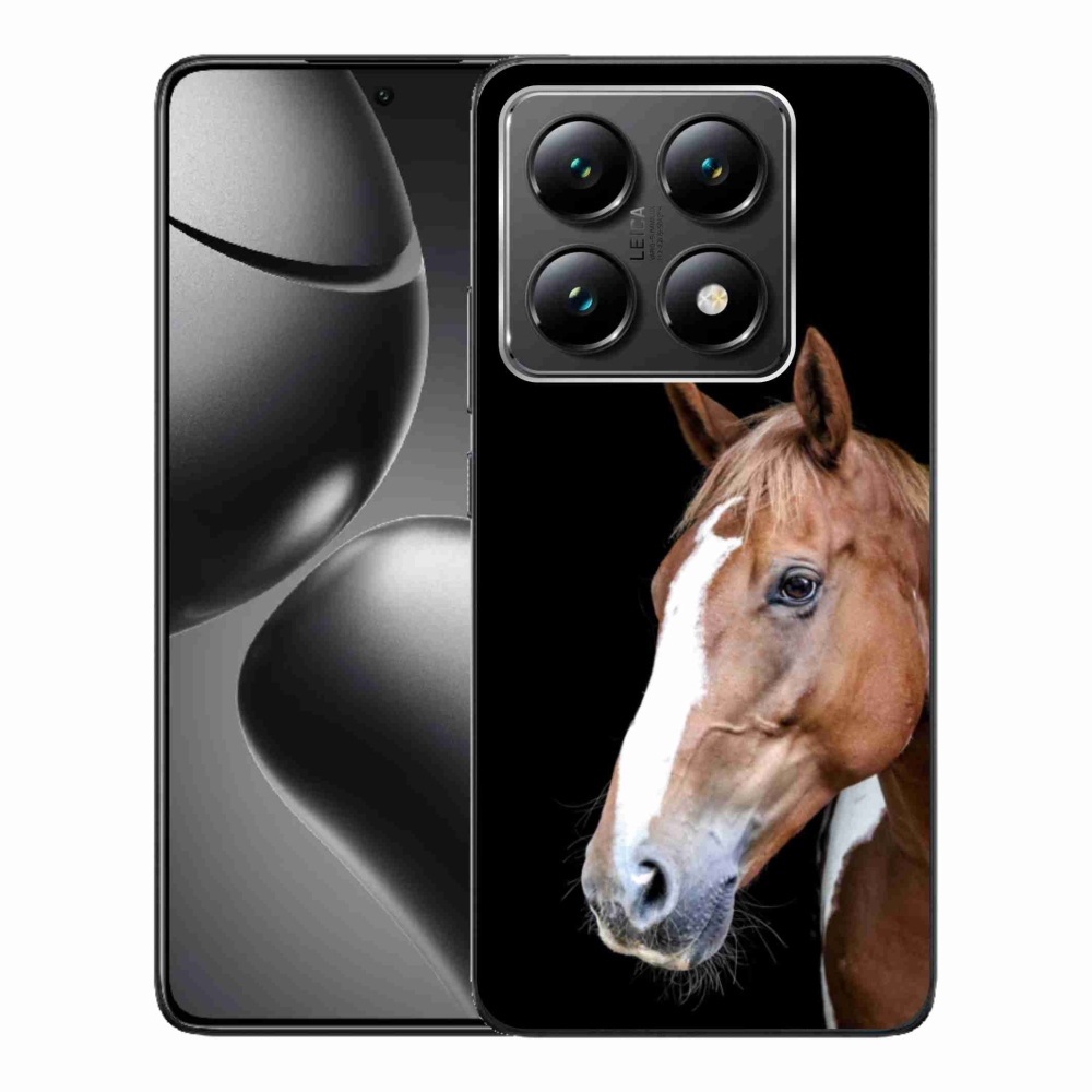 Gélový kryt mmCase na Xiaomi 14T - hnedý kôň 3