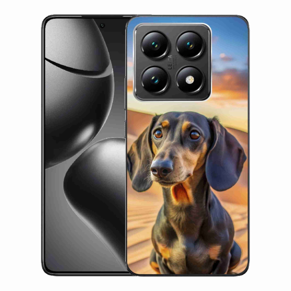 Gélový kryt mmCase na Xiaomi 14T - jazvečík 3