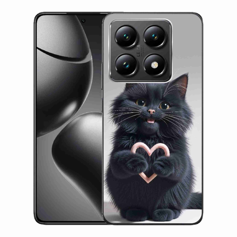Gélový kryt mmCase na Xiaomi 14T - mačacia láska 3