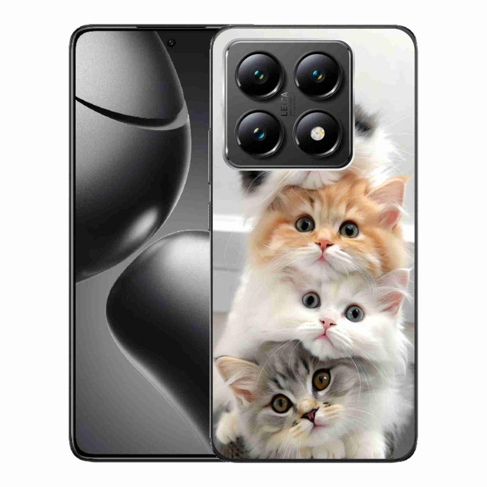 Gélový kryt mmCase na Xiaomi 14T - mačacia partia