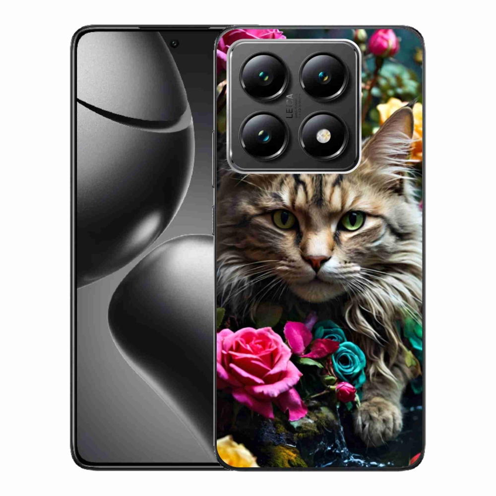 Gélový kryt mmCase na Xiaomi 14T - mačacie pohľad 2