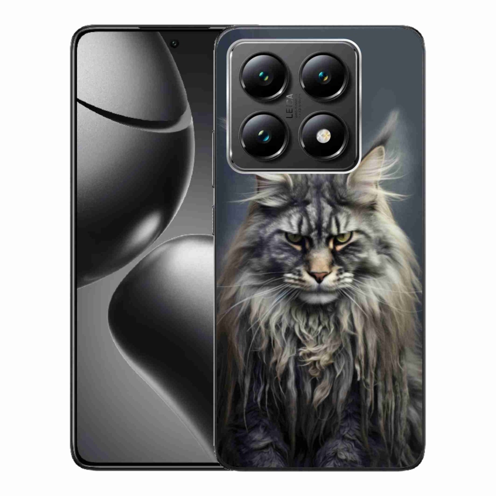 Gélový kryt mmCase na Xiaomi 14T - mačacie pohľad 4