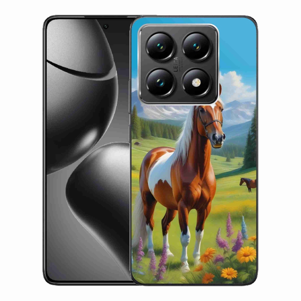 Gélový kryt mmCase na Xiaomi 14T - kôň na lúke