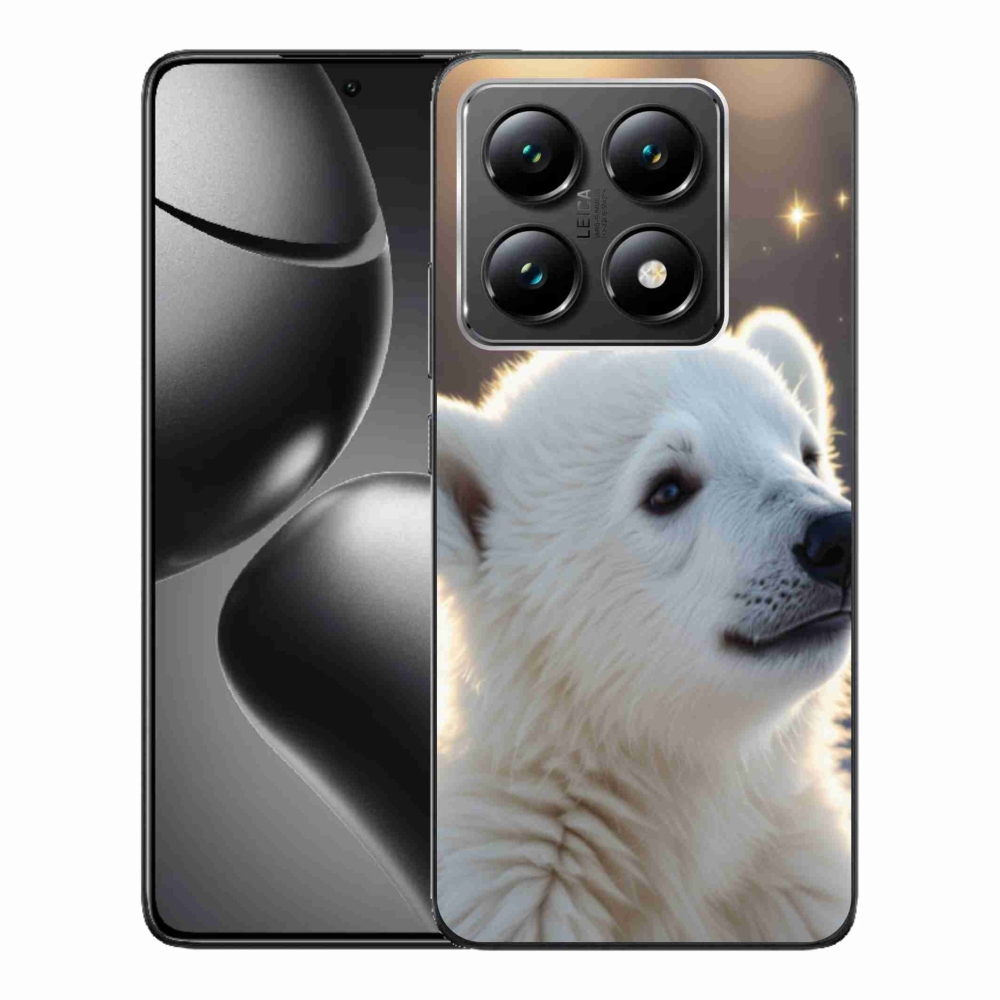 Gélový kryt mmCase na Xiaomi 14T - ľadový medveď