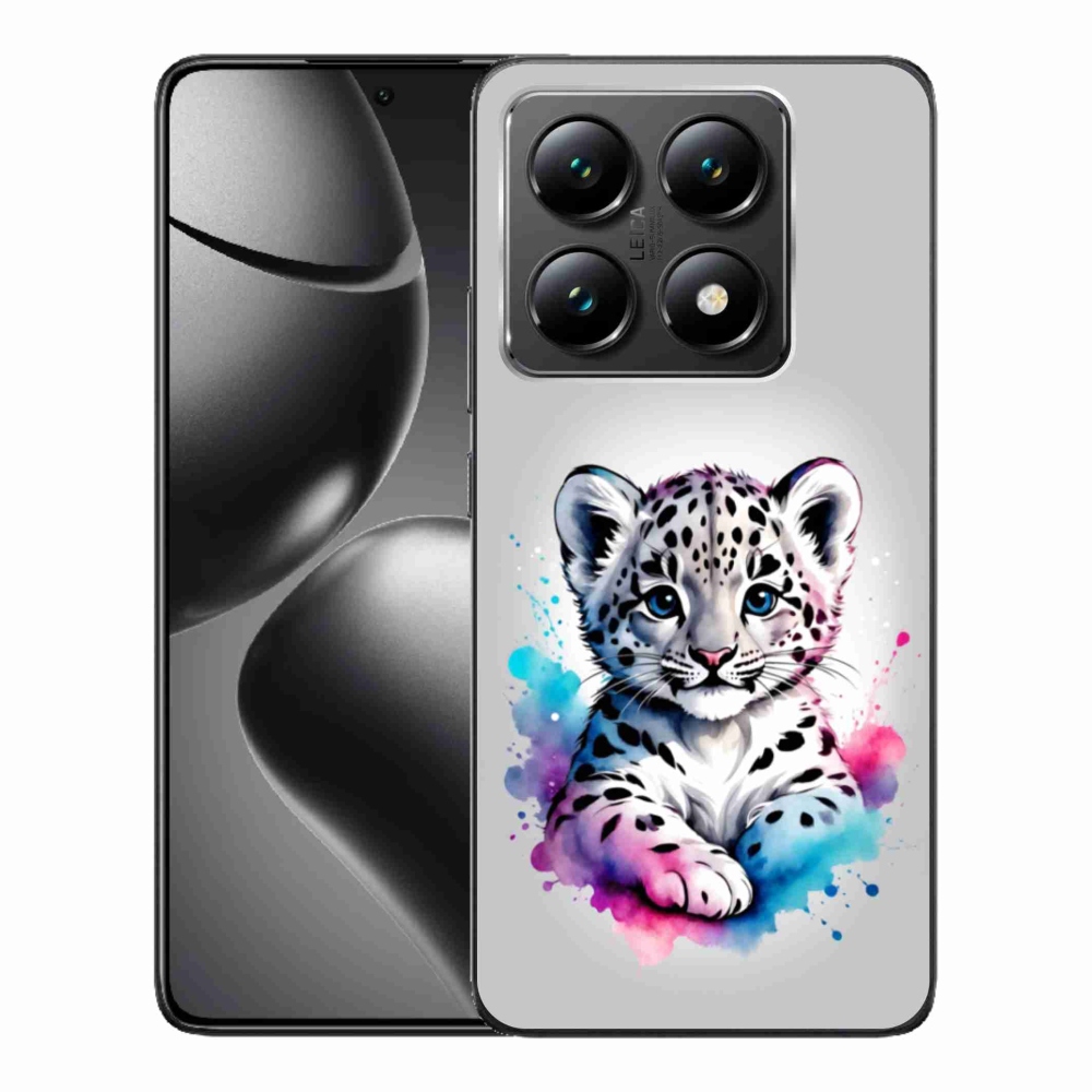 Gélový kryt mmCase na Xiaomi 14T - leopardej mláďa