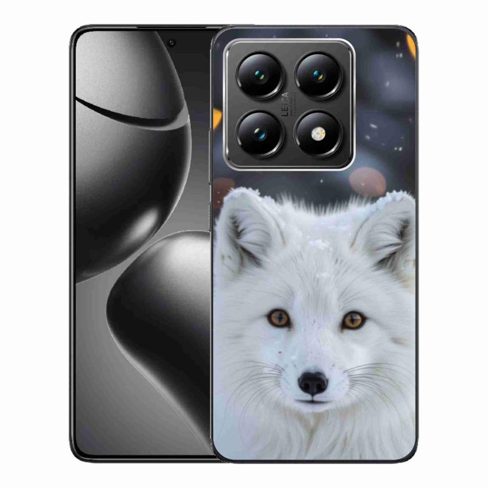 Gélový kryt mmCase na Xiaomi 14T - líška polárna