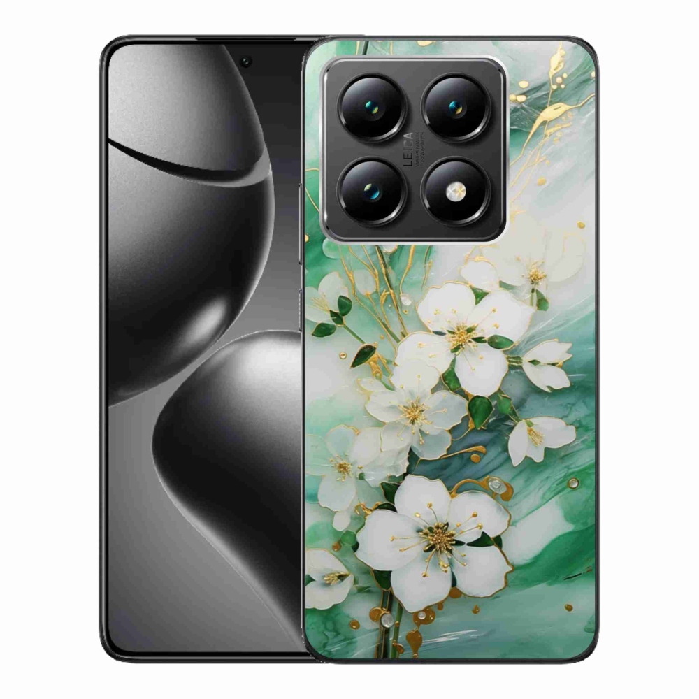Gélový kryt mmCase na Xiaomi 14T - nežné kvety