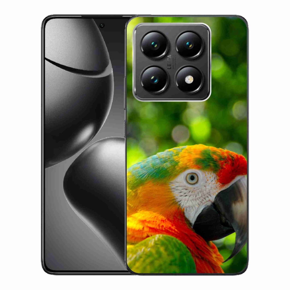 Gélový kryt mmCase na Xiaomi 14T - papagáj ara 3