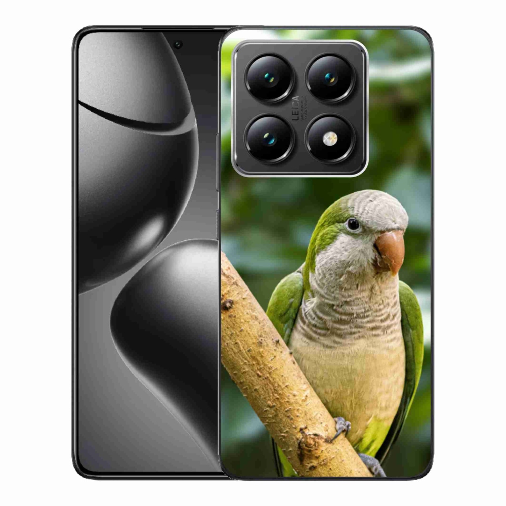 Gélový kryt mmCase na Xiaomi 14T - papagáj mníšok